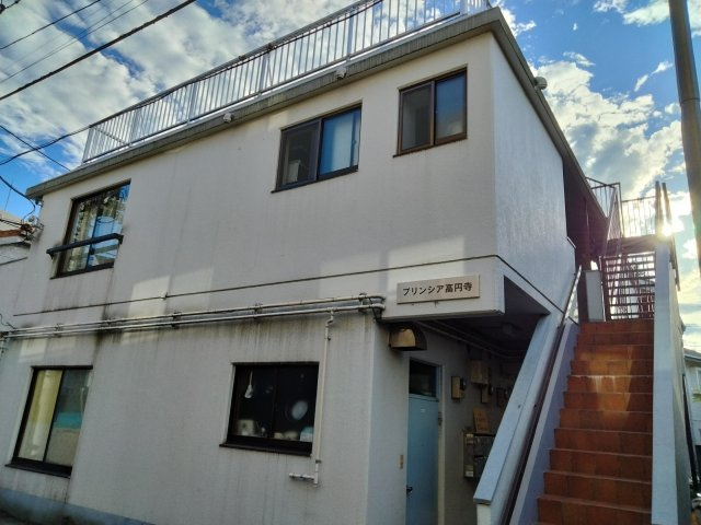 中野区大和町１丁目の賃貸マンションの外観|外観は落ち着いています