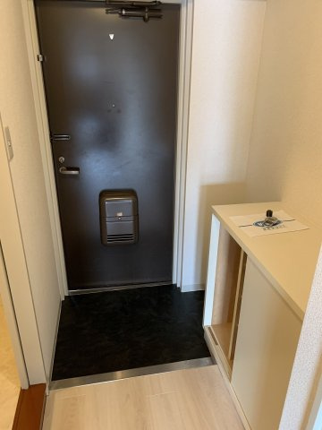ヤノマンションの玄関