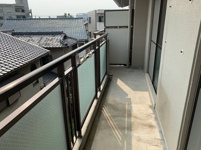 ヤノマンションのバルコニー