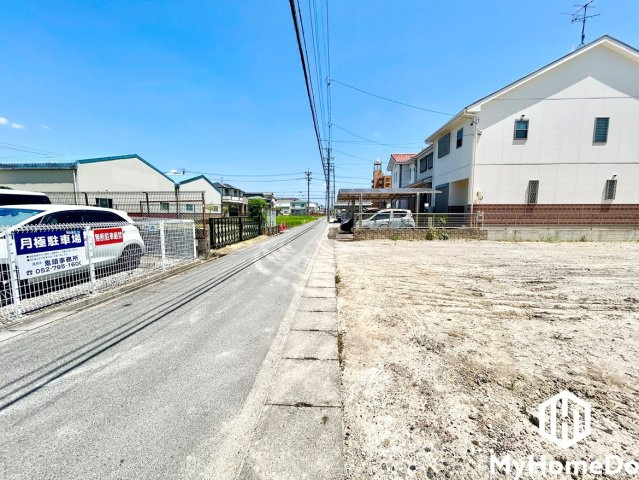 守山区小幡南3丁目の前面道路含む現地写真