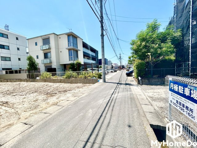 守山区小幡南3丁目の前面道路含む現地写真
