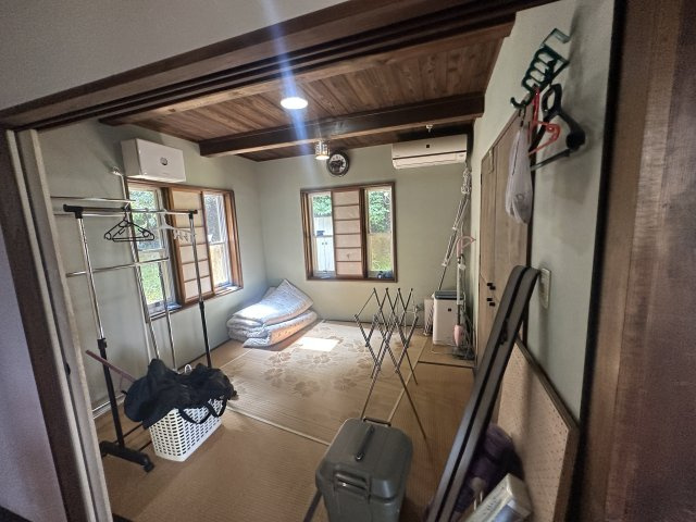 ドックランのあるお家の和室