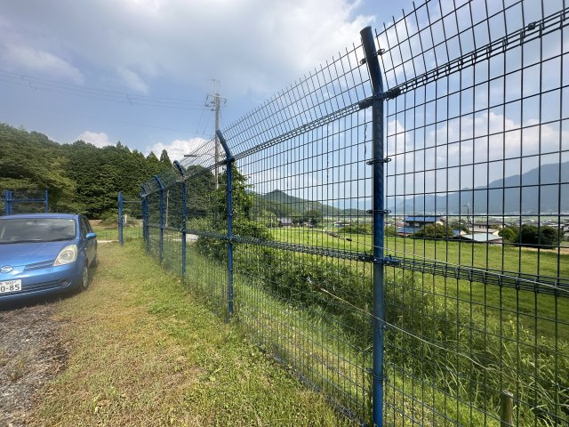 ドックランのあるお家の庭