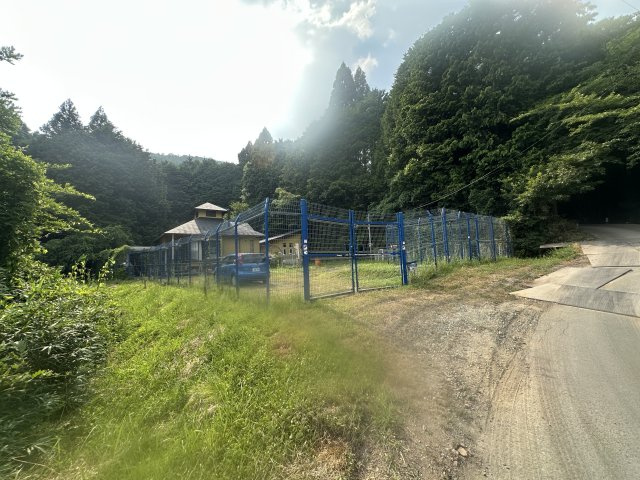ドックランのあるお家の前面道路含む現地写真