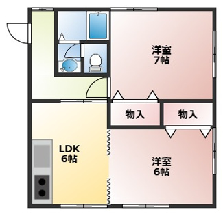 【間取り】 | ジュピター山根