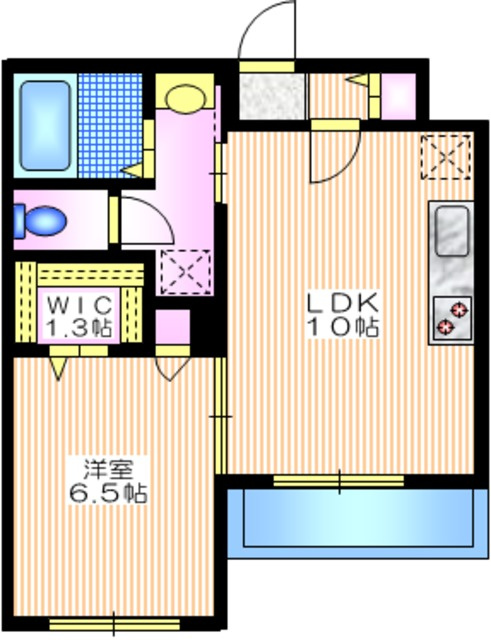 メゾン　タテオトの間取り