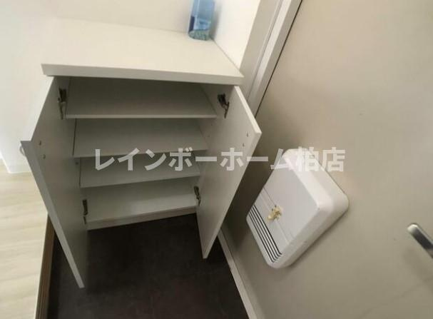 大津ヶ丘ハイツの玄関|きれいな玄関です