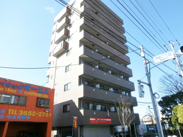 ヤングウッズの外観|安心オートロックマンションです。