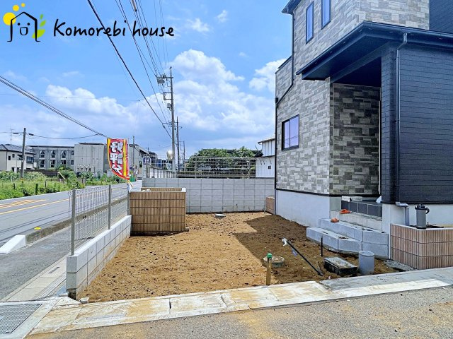 さいたま市北区奈良町42番　新築一戸建て　ハートフルタウン　Kの庭|26.7.27撮影済み