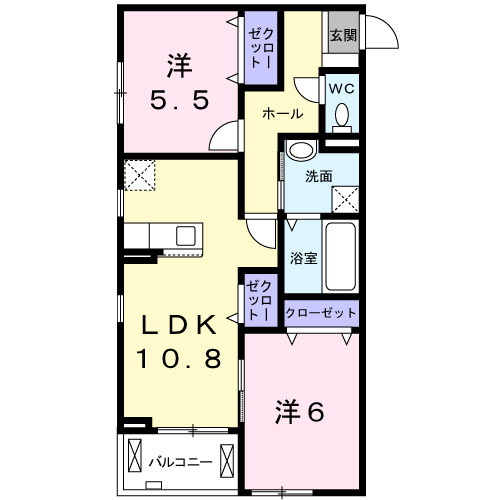 【間取り】 | シュロス