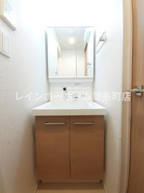 セレーノ押上の独立洗面台