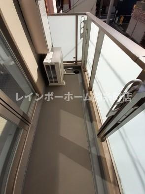 セレーノ押上のバルコニー
