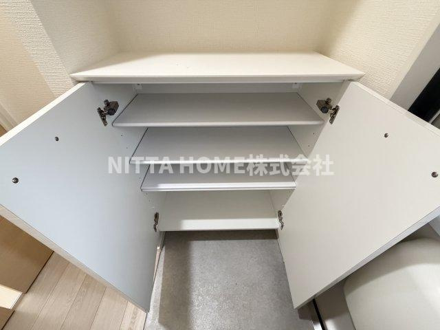 丹波篠山市大沢１丁目のアパートの収納|シューズBOX完備◇