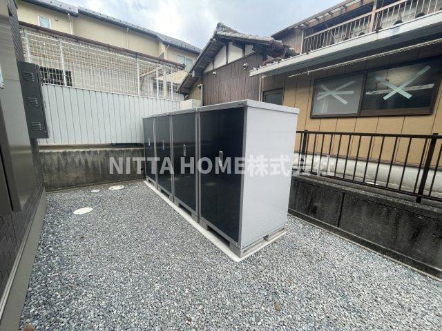 丹波篠山市大沢１丁目のアパートのその他共用部分|外部物置になります＊