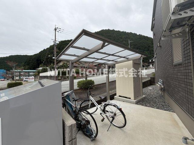丹波篠山市大沢１丁目のアパートのその他共用部分|駐輪場もあります★