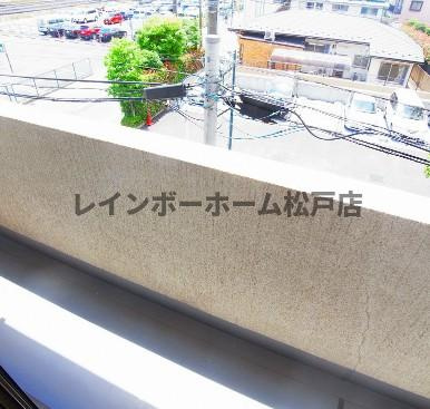 Uresidence南柏のバルコニー