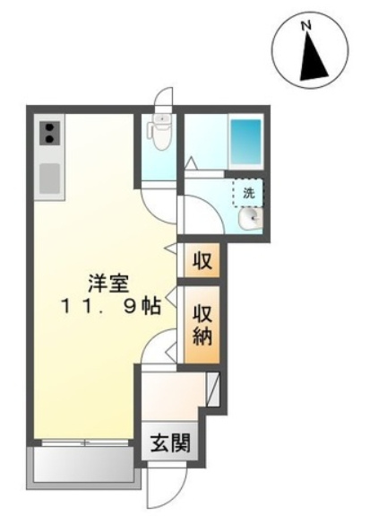 パル　ハイツの間取り