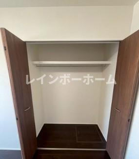 ベレガンス松戸Ⅴの収納|収納のためのスペースです