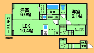 【間取り】 | グレイス　ヴェリテ