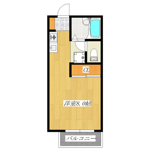 ヴェッセル飛鳥山の間取り|間取りです☆