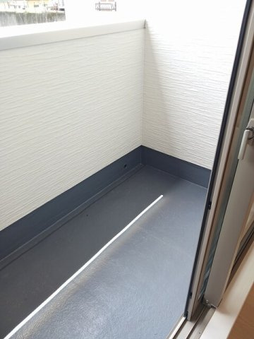 ロータス都城３のバルコニー