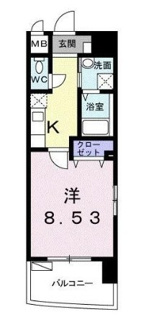 【間取り】 | ＭＳビル | 間取りです。