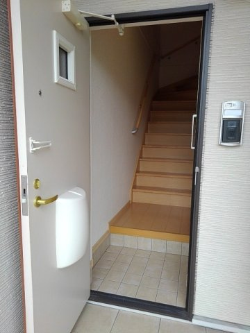 レバンテＢの玄関
