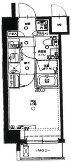 【間取り】 | ビーシティ東池袋 | 間取りです。