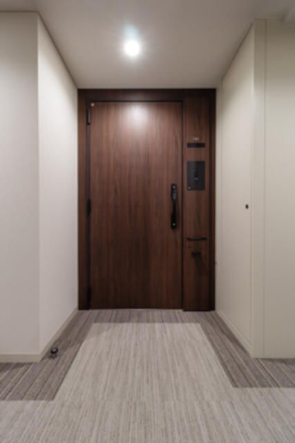 コノート茗荷谷の玄関
