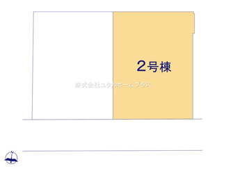 【区画図】 | 東大和市向原5丁目　新築戸建　【全2棟】