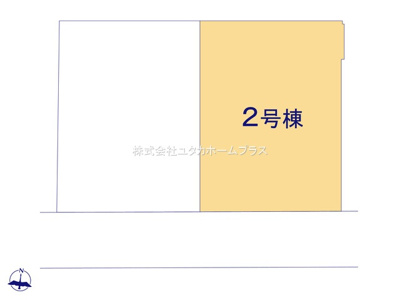 【区画図】 | 東大和市向原5丁目　新築戸建　【全2棟】
