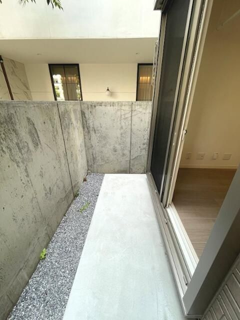 シュエットのバルコニー