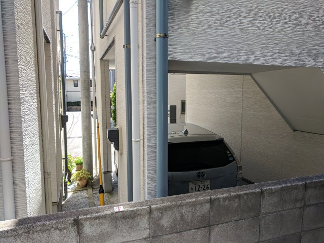 ウラノス小松川のバルコニー