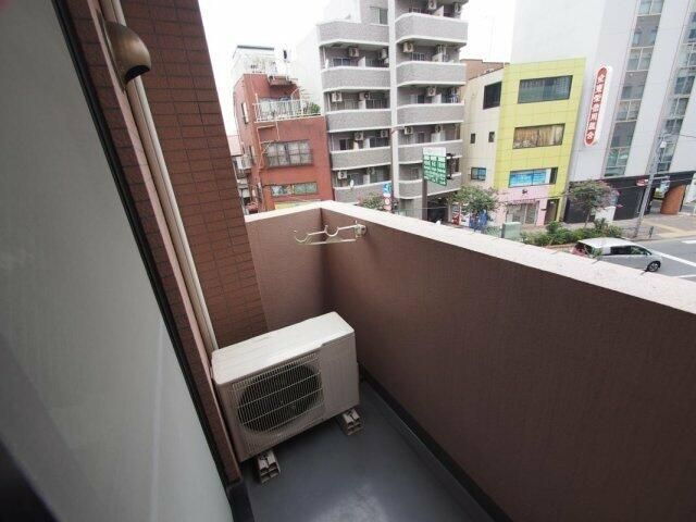 クレアシオン渋谷のバルコニー