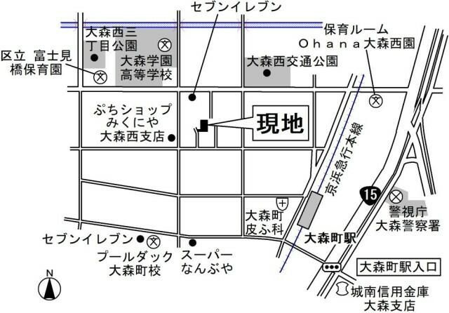サクラーレ大森西の周辺