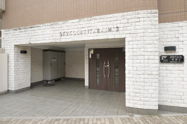 スカイコート板橋第３のエントランス