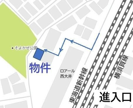 （Ｔ００５）東京都品川区西品川２丁目１７ー２１戸建の地図