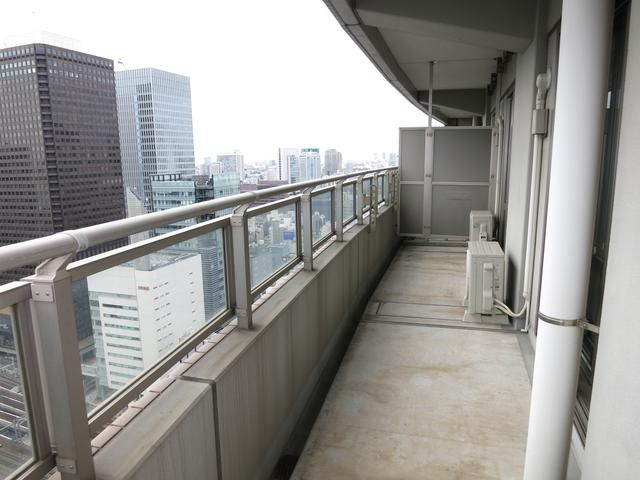 アクティ汐留のバルコニー