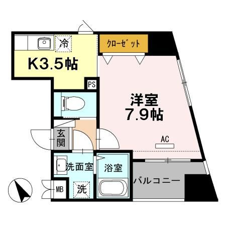 アイリス大森の間取り
