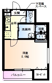 【間取り】 | フジパレス堺南長尾Ⅶ番館
