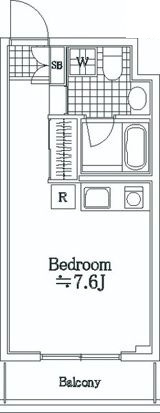 セントパレス鷺沼の間取り|間取りです。