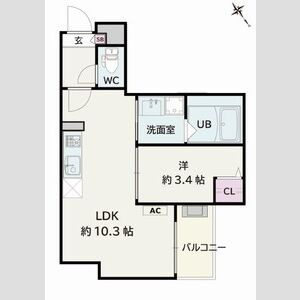 Jack koshinⅤの間取り