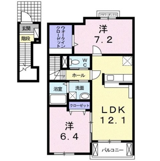 【間取り】 | サニーヒル　久松台Ｂ