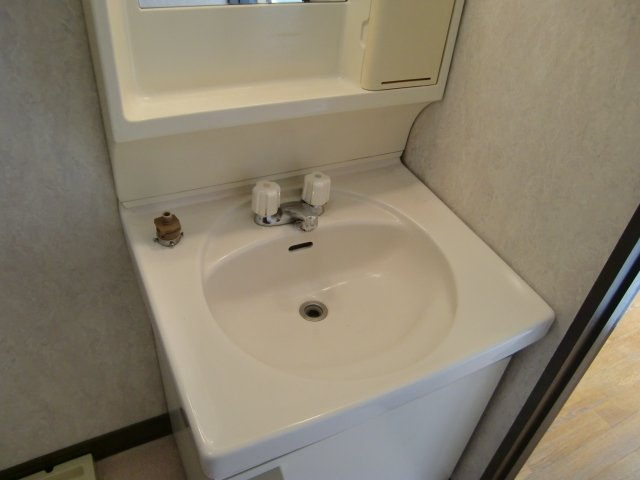 ハイツ中山の独立洗面台