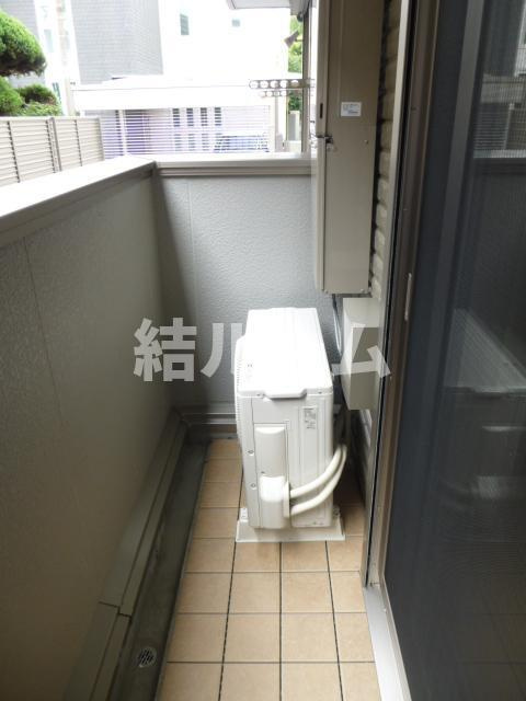 練馬区中村南１丁目の賃貸マンションのバルコニー