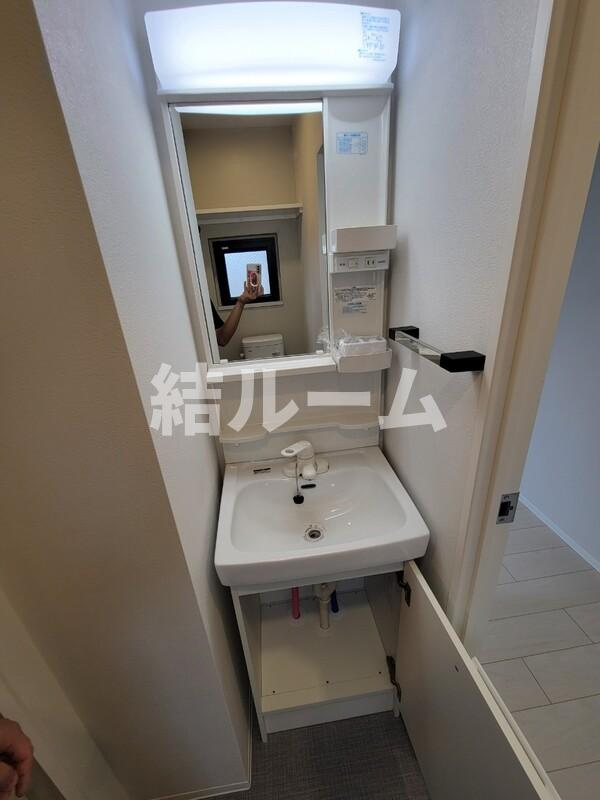 練馬区石神井町１丁目の賃貸マンションの洗面所