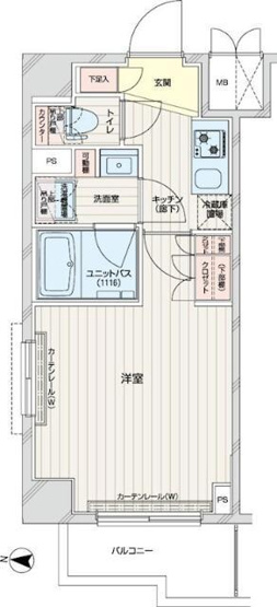 【間取り】 | ルーブル本羽田