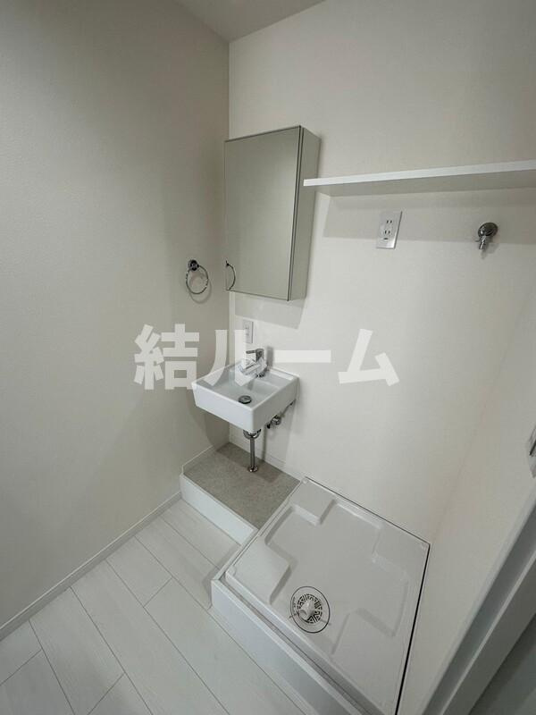 練馬区練馬４丁目の賃貸マンションの独立洗面台