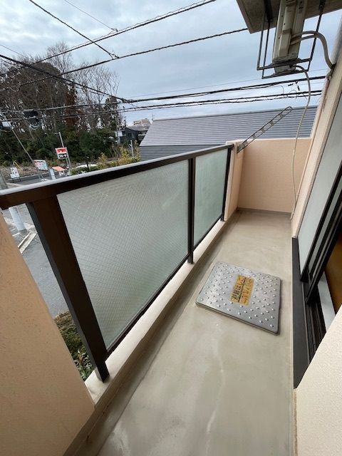 ハイムヤツのバルコニー