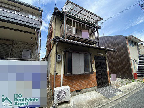 上京区 七番町 建築条件無し 土地の外観